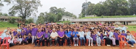 泰北國際志工團教學成果親子日中,共約200餘位師生及家長熱情參與圖片